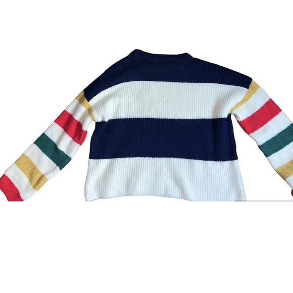 Truly Madly Deeply Stripe Long Sleeve Crew Neck Comfy  Preppy Sz s - Picture 2 of 5